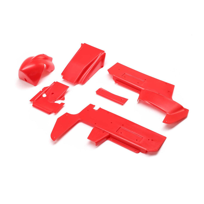 LOS-1891 LOSI Body Panel Set, Red: 22S Sprint