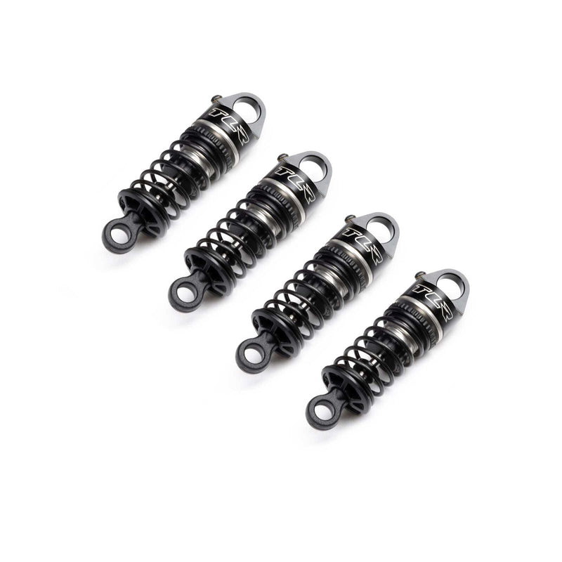 LOS-1931 LOSI NASCAR Aluminum Shock Set, On-Road, Assembled (4): GROM