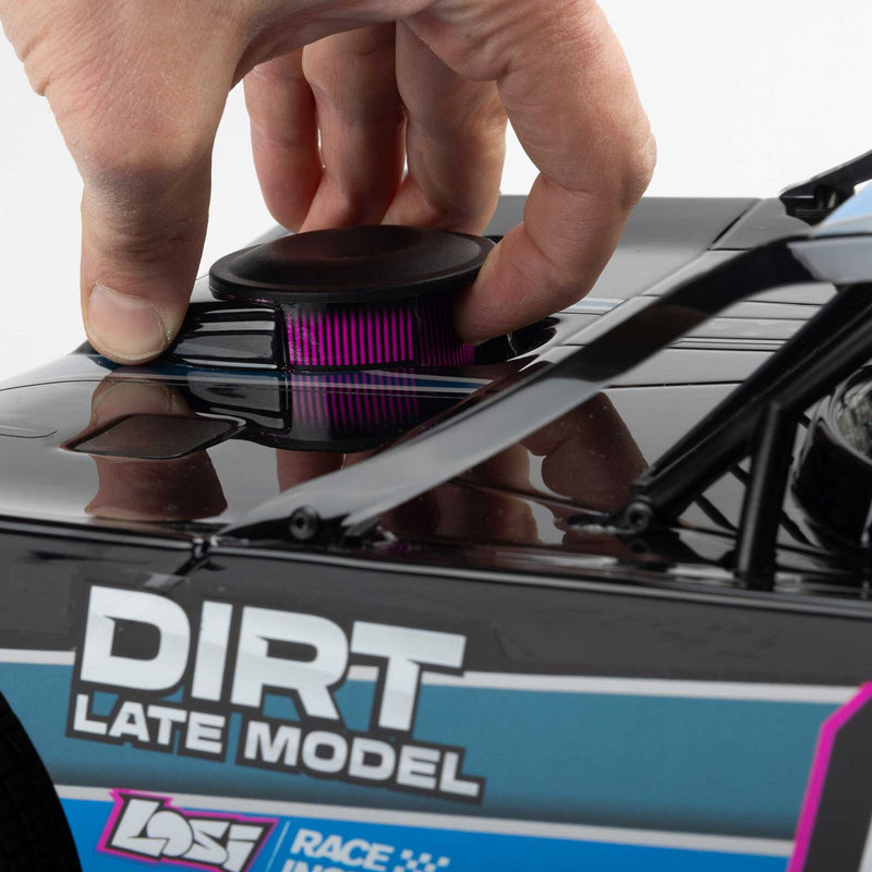 LOS-2167T1 PREORDER ONLY LOSI 22S Dirt Late Model 1/10 BL RTR BLUE