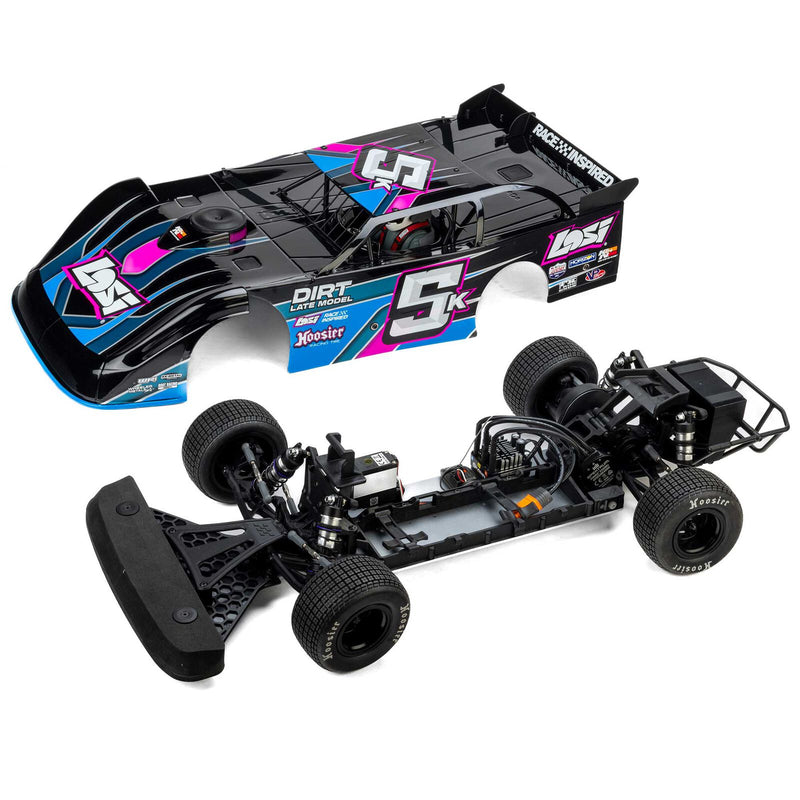 LOS-2167T1 PREORDER ONLY LOSI 22S Dirt Late Model 1/10 BL RTR BLUE