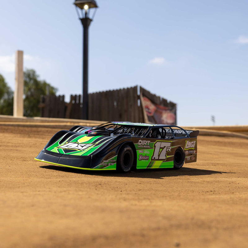 LOS-2167T2 PREORDER ONLY LOSI 22S Dirt Late Model 1/10 BL RTR GREEN