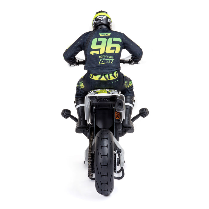 LOS-2272 Losi 1/4 Promoto-SM FXR Supermoto Motorcycle RTR Basic, White