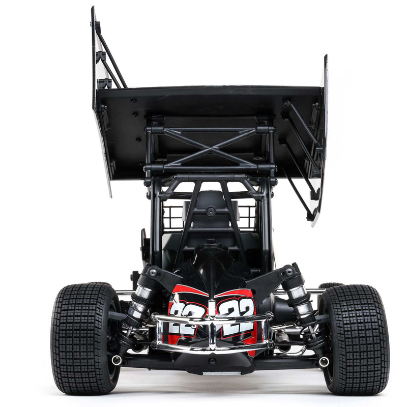 LOS-2359 LOSI 1/10 22S Sprint 2WD Brushless RTR (Battery & Charger Included), Red