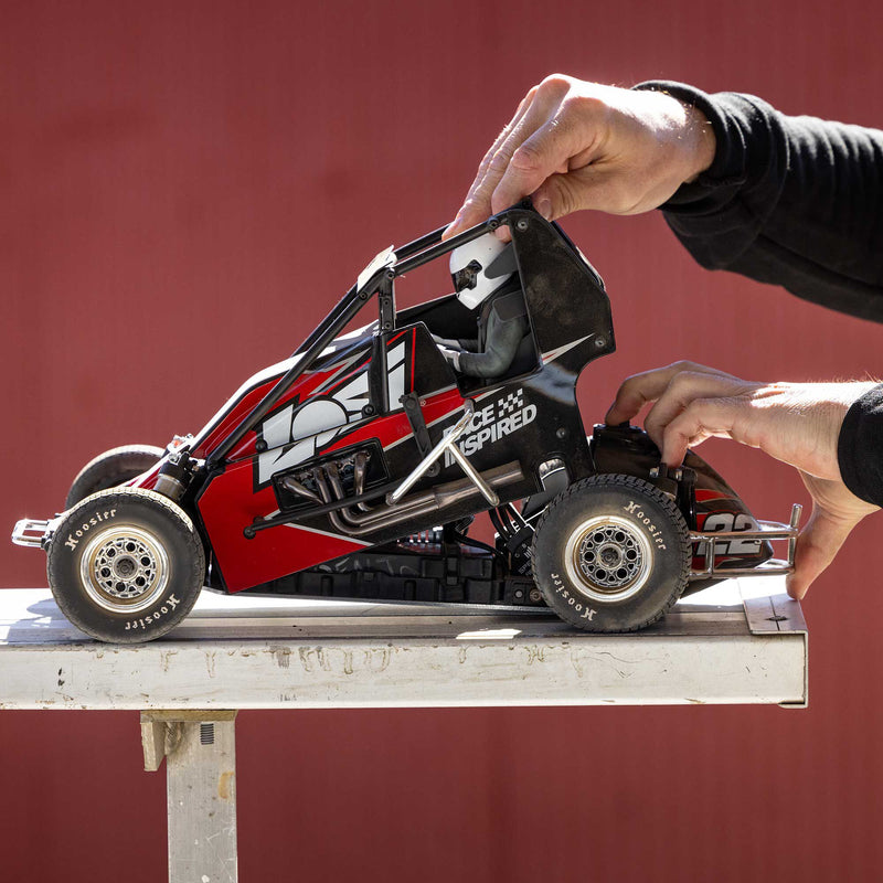 LOS-2359 LOSI 1/10 22S Sprint 2WD Brushless RTR (Battery & Charger Included), Red