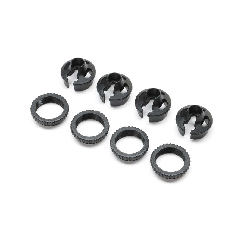 LOS-2411 LOSI Shock Spring Cup & Collar Set: 22S