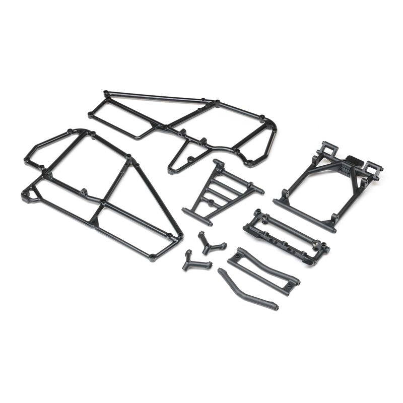 LOS-2424 Losi Cage Set, Black: 22S Sprint