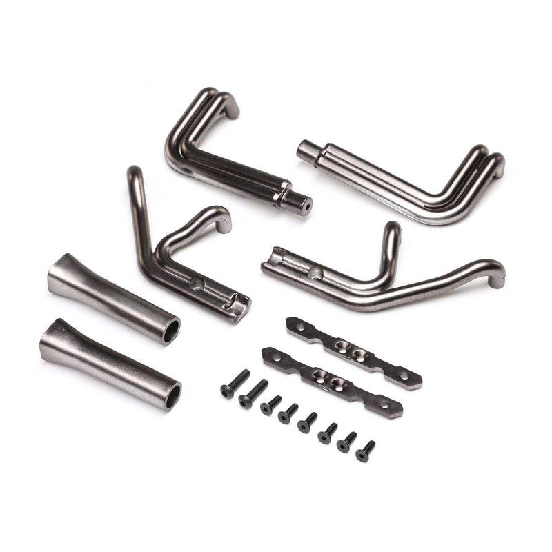 LOS-2440 LOSI Header Set, Blue Steel: 22S Sprint