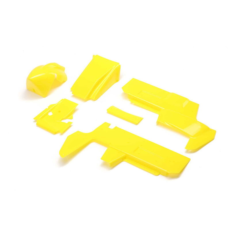 LOS-2854 LOSI Body Panel Set, Yellow: 22S Sprint