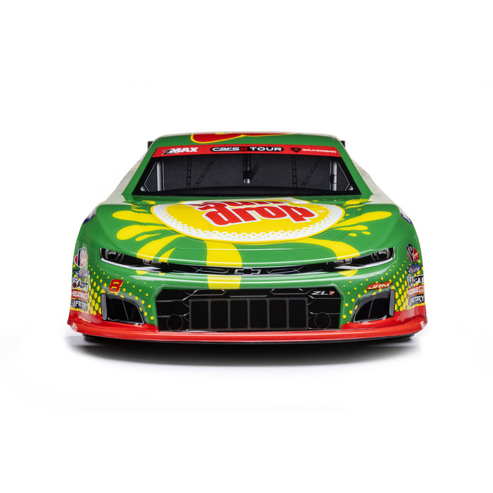 LOS-3104T1 LOSI 1/12 Asphalt Late Model RC Race Car Dale Earnhardt Jr. No. 8 2025 Sun Drop Chevrolet ZL1 2S AWD On-Road (Battery & Charger Included), Green
