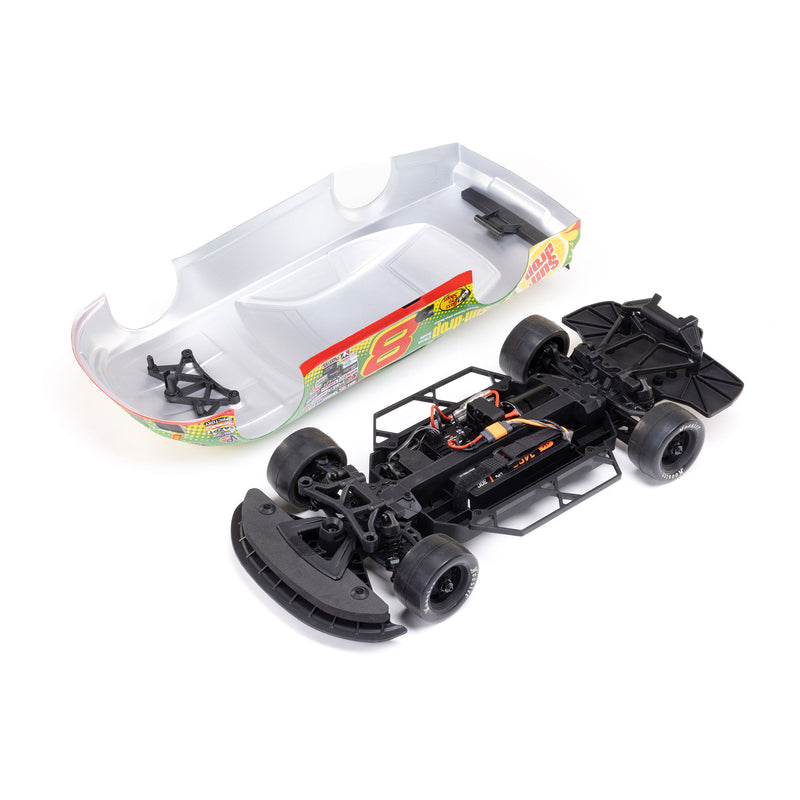 LOS-3104T1 LOSI 1/12 Asphalt Late Model RC Race Car Dale Earnhardt Jr. No. 8 2025 Sun Drop Chevrolet ZL1 2S AWD On-Road (Battery & Charger Included), Green