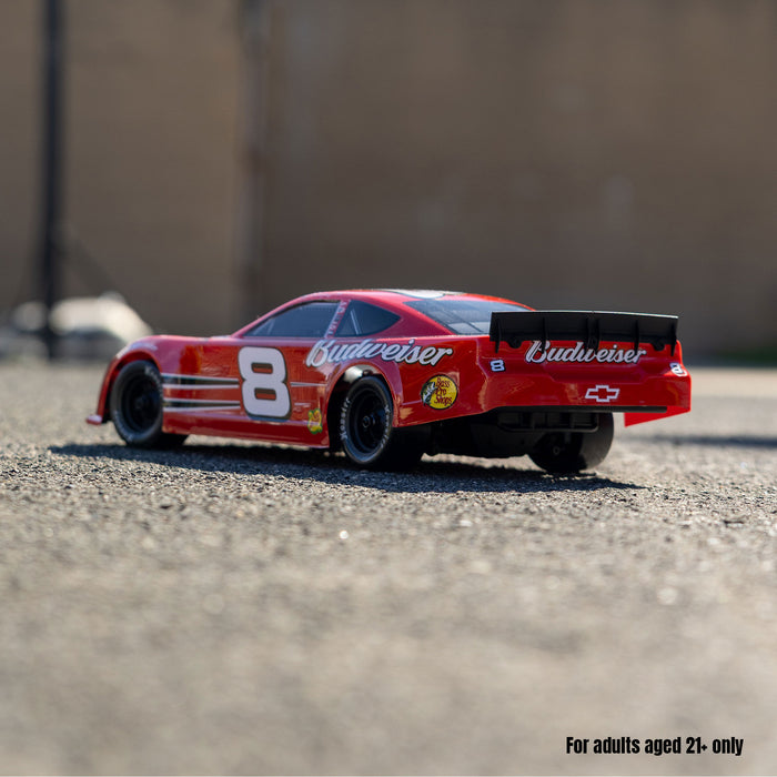 LOS-3104T2 LOSI 1/12 Asphalt Late Model RC Race Car Dale Earnhardt Jr. No. 8 2025 Budweiser Chevrolet ZL1 2S AWD On-Road (Battery & Charger Included), Red