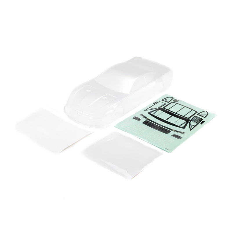 LOS-3778 Losi Chevy, Asphalt Late Model Body, Clear: GROM Asphalt Late Model