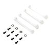 LOS-4254 Losi Support Strut Set, White: 22S DLM