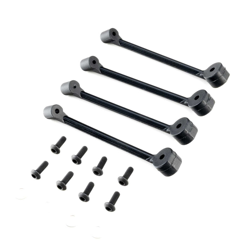 LOS-4255 Losi Support Strut Set, Black: 22S DLM