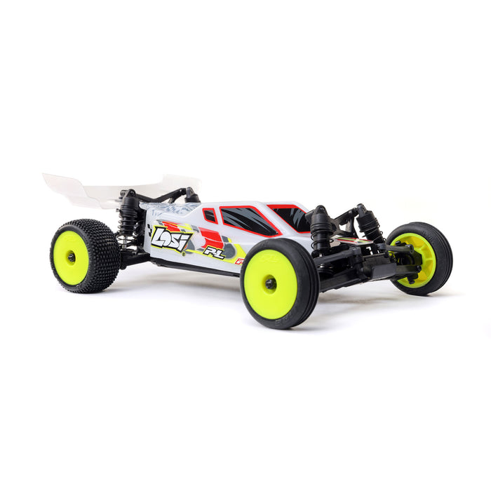 LOS00007T Losi 1/24 Micro-B 2WD Buggy RTR, White