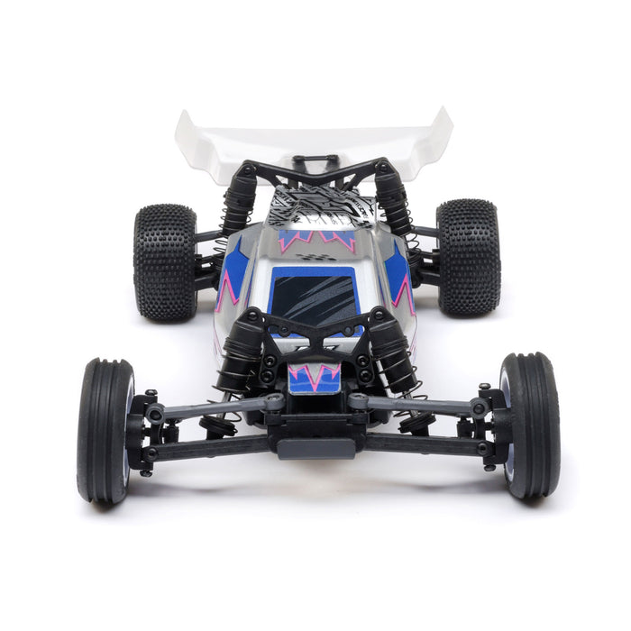 LOS00007T Losi 1/24 Micro-B 2WD Buggy RTR, White