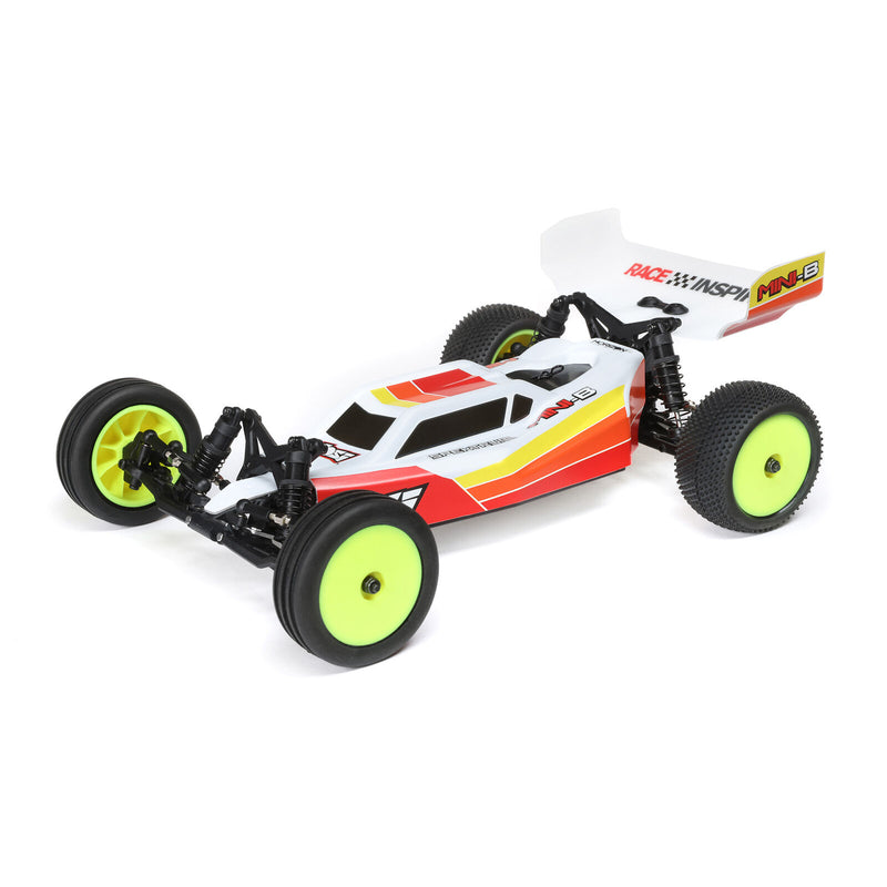 LOS01024T1 Losi Mini-B 1/16 RTR Brushless 2WD Buggy (Red) w/2.4GHz Radio, Battery & Charger