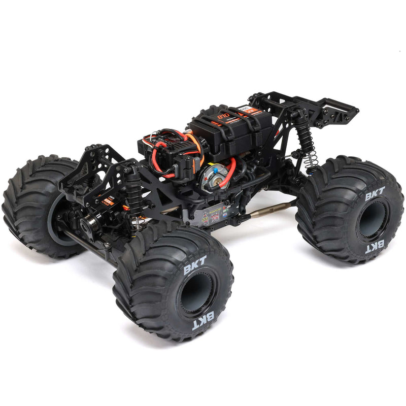 LOS01026T3 LOSI 1/18 Mini LMT Megalodon 2S 4X4 RTR Brushed Monster Truck (Battery & Charger Included), Blue