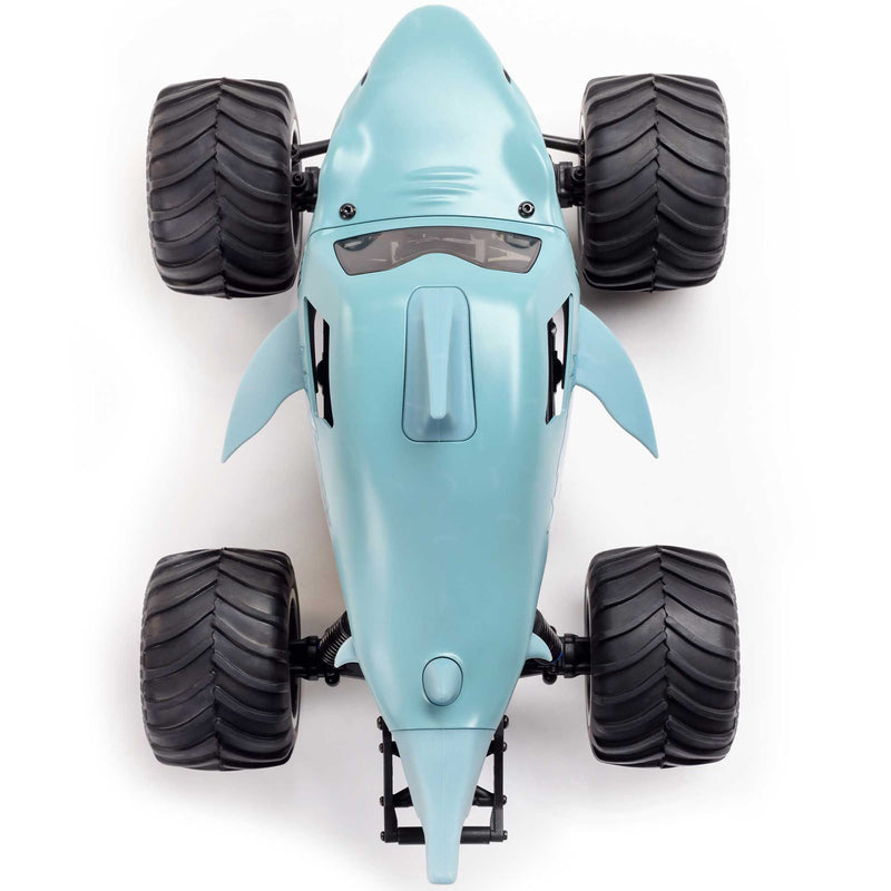 LOS01026T3 LOSI 1/18 Mini LMT Megalodon 2S 4X4 RTR Brushed Monster Truck (Battery & Charger Included), Blue