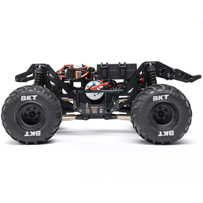 LOS01026T4 LOSI 1/18 Mini LMT Zombie 2S 4X4 RTR Brushed Monster Truck (Battery & Charger Included), Red