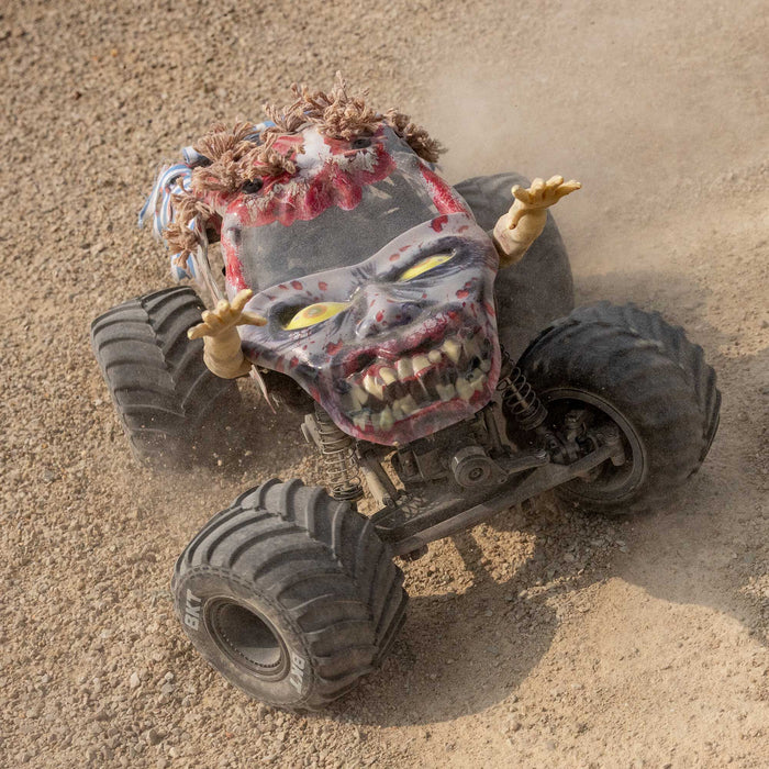 LOS01026T4 LOSI 1/18 Mini LMT Zombie 2S 4X4 RTR Brushed Monster Truck (Battery & Charger Included), Red