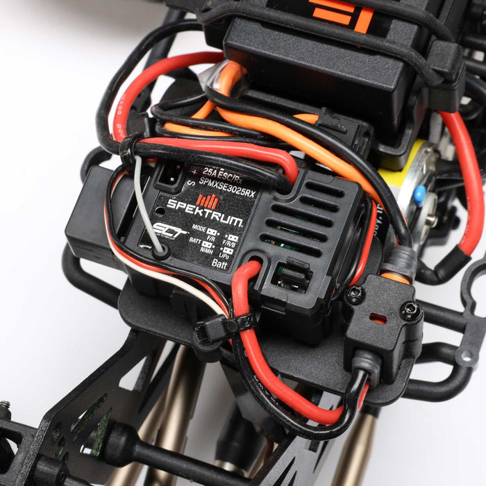 LOS01026T4 LOSI 1/18 Mini LMT Zombie 2S 4X4 RTR Brushed Monster Truck (Battery & Charger Included), Red