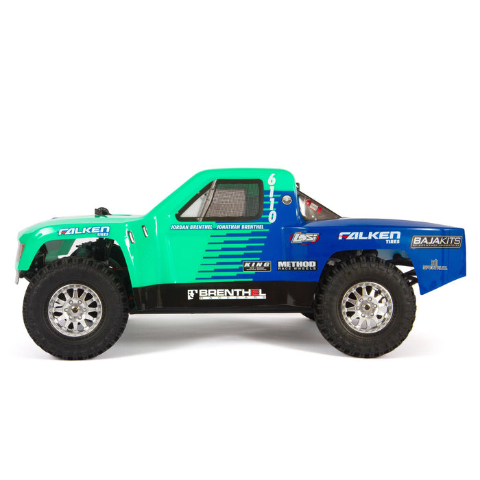 LOS03019V2T Losi 1/10 Tenacity TT Pro Falken 3S 4WD RTR Brushless Desert Truck