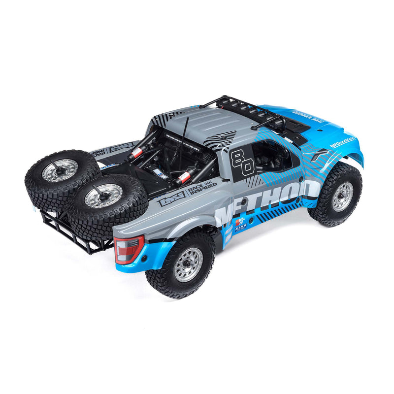 LOS03046 LOSI 1/10 Baja Rey 2.0 Ford Raptor Method 3S 4X4 RTR Brushless, Blue