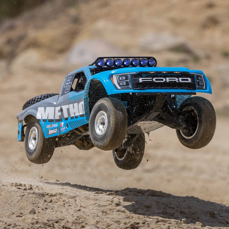 LOS03046 LOSI 1/10 Baja Rey 2.0 Ford Raptor Method 3S 4X4 RTR Brushless, Blue