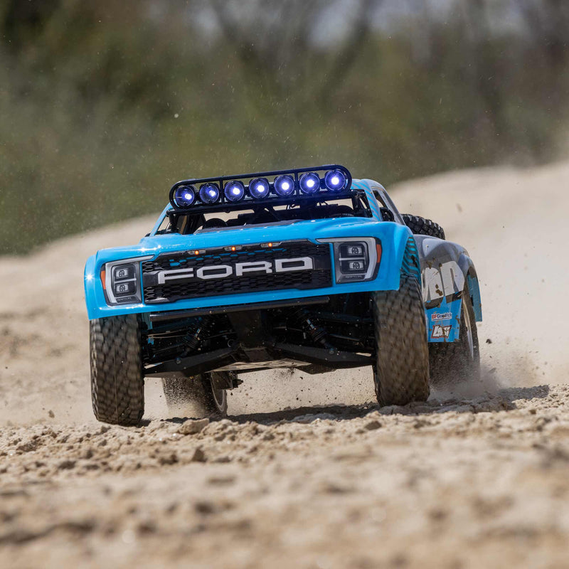 LOS03046 LOSI 1/10 Baja Rey 2.0 Ford Raptor Method 3S 4X4 RTR Brushless, Blue