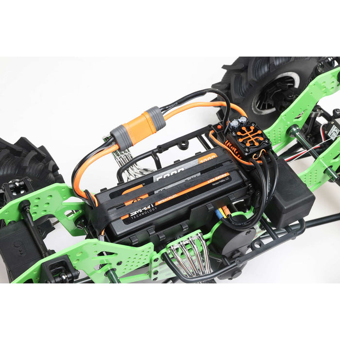 LOS04024T1 Losi 1/8 LMT Mega Truck King Sling 4S 4X4 RTR Brushless Mega Truck, Green