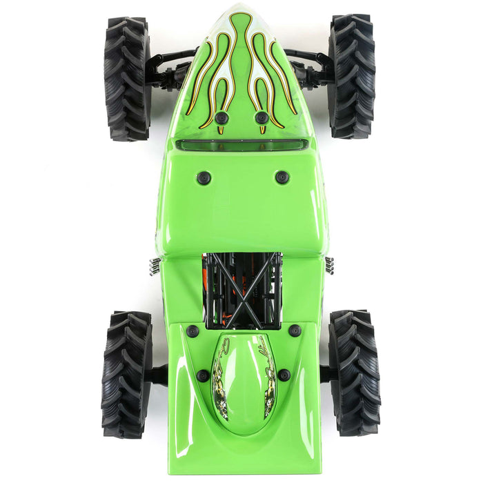LOS04024T1 Losi 1/8 LMT Mega Truck King Sling 4S 4X4 RTR Brushless Mega Truck, Green