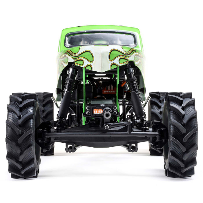 LOS04024T1 Losi 1/8 LMT Mega Truck King Sling 4S 4X4 RTR Brushless Mega Truck, Green