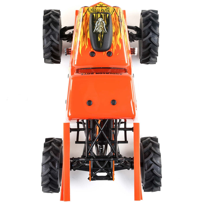LOS04024T2 LOSI 1/8 LMT Mega Truck Bog Hog 4S 4X4 RTR Brushless Mega Truck, Orange