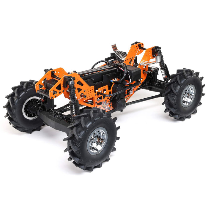 LOS04024T2 LOSI 1/8 LMT Mega Truck Bog Hog 4S 4X4 RTR Brushless Mega Truck, Orange
