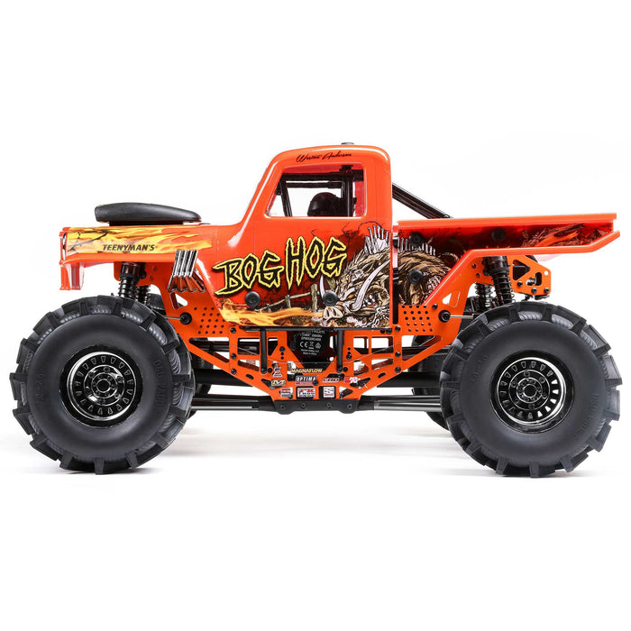 LOS04024T2 LOSI 1/8 LMT Mega Truck Bog Hog 4S 4X4 RTR Brushless Mega Truck, Orange