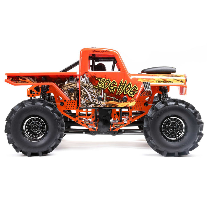 LOS04024T2 LOSI 1/8 LMT Mega Truck Bog Hog 4S 4X4 RTR Brushless Mega Truck, Orange