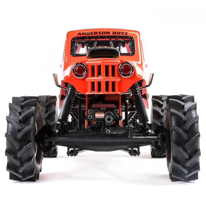 LOS04024T2 LOSI 1/8 LMT Mega Truck Bog Hog 4S 4X4 RTR Brushless Mega Truck, Orange