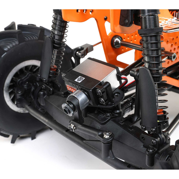 LOS04024T2 LOSI 1/8 LMT Mega Truck Bog Hog 4S 4X4 RTR Brushless Mega Truck, Orange