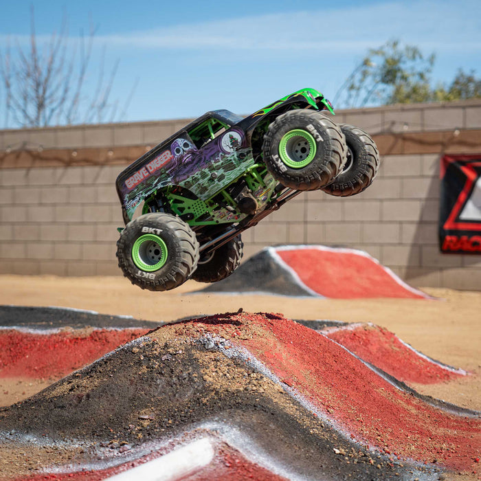 LOS04028T1 LOSI 1/8 LMT 2.0 Grave Digger 4X4 Solid Axle Brushless Monster Truck RTR, Green