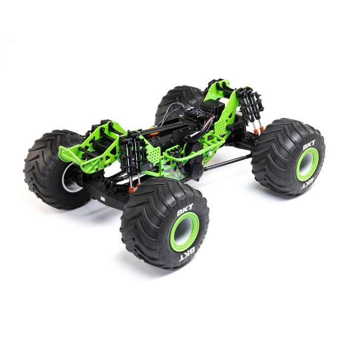 LOS04028T1 LOSI 1/8 LMT 2.0 Grave Digger 4X4 Solid Axle Brushless Monster Truck RTR, Green