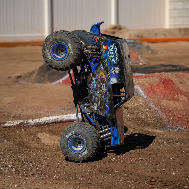 LOS04028T2 LOSI 1/8 LMT 2.0 Son-Uva Digger 4X4 Solid Axle Brushless Monster Truck RTR, Blue