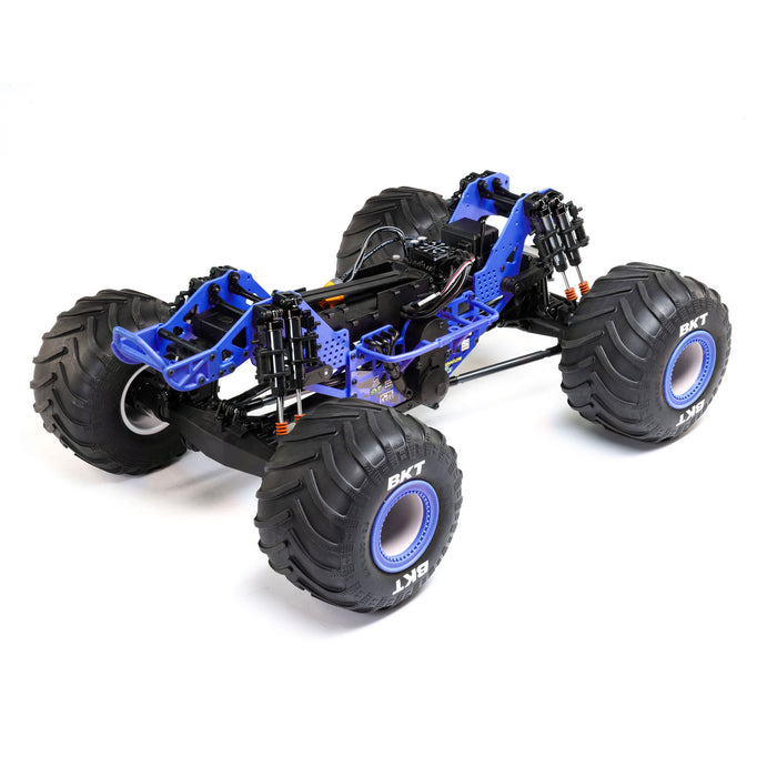 LOS04028T2 LOSI 1/8 LMT 2.0 Son-Uva Digger 4X4 Solid Axle Brushless Monster Truck RTR, Blue