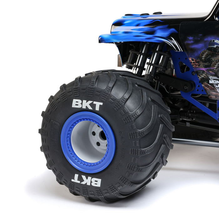 LOS04028T2 LOSI 1/8 LMT 2.0 Son-Uva Digger 4X4 Solid Axle Brushless Monster Truck RTR, Blue