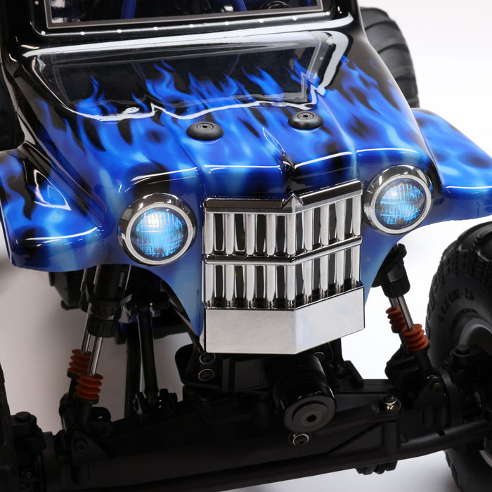 LOS04028T2 LOSI 1/8 LMT 2.0 Son-Uva Digger 4X4 Solid Axle Brushless Monster Truck RTR, Blue