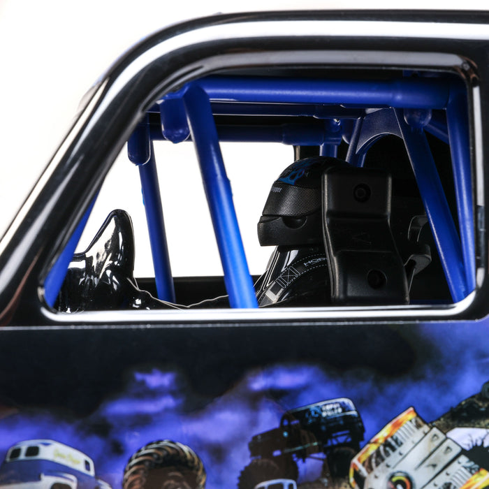 LOS04028T2 LOSI 1/8 LMT 2.0 Son-Uva Digger 4X4 Solid Axle Brushless Monster Truck RTR, Blue