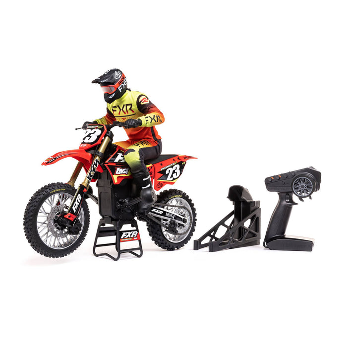 LOS06000T1 LOSI 1/4 Promoto-MX FXR 2S RTR Brushless Motorcycle, Red