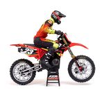 LOS06000T1 Losi 1/4 Promoto-MX Motorcycle RTR, FXR Red