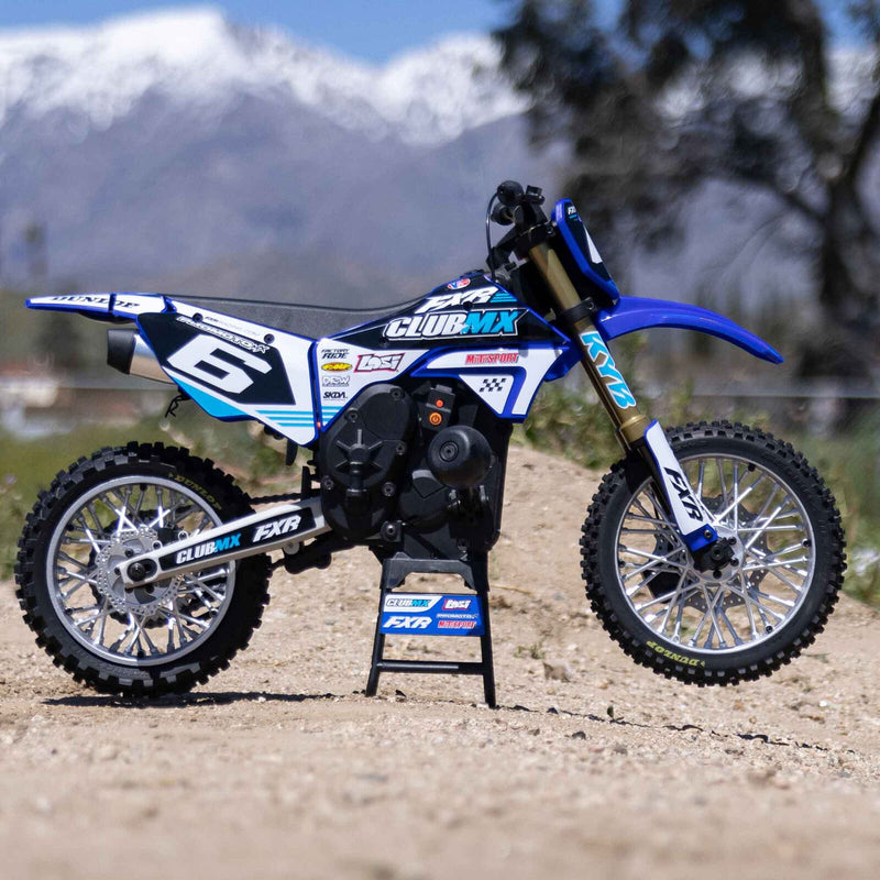 LOS06000T2 Losi 1/4 Promoto-MX Motorcycle RTR, FXR Blue