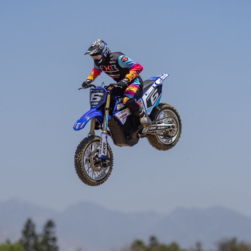 LOS06000T2 Losi 1/4 Promoto-MX Motorcycle RTR, FXR Blue